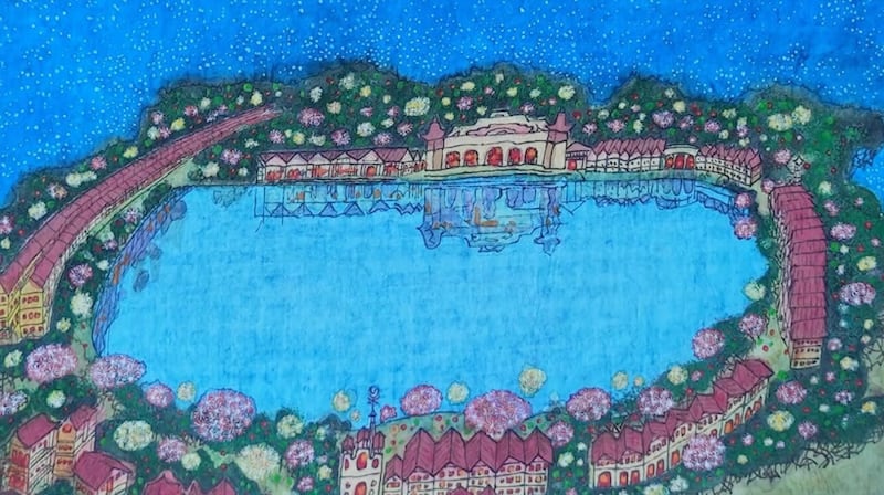 Dipinto Huang Yongyu