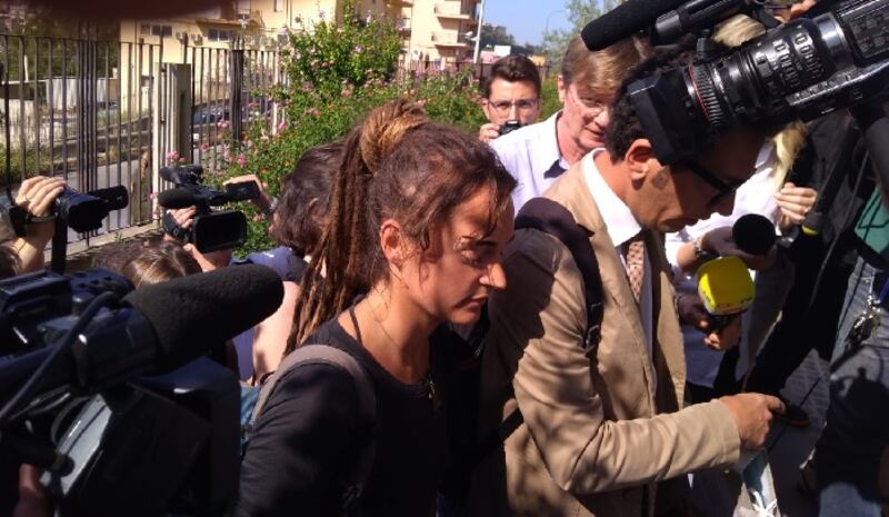 L'arrivo di Carola Rackete ad Agrigento  3