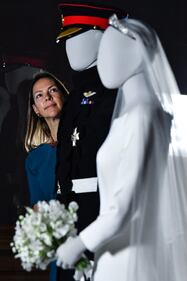 In mostra l'abito da sposa di Meghan Markle  8