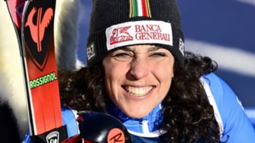 "Italia a trazione rosa e la mia voglia Gigante di un'altra medaglia"