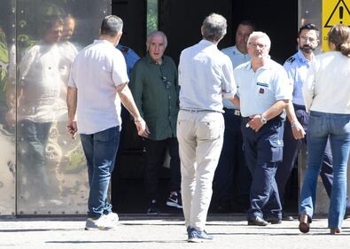Marcello Dell'Utri esce dal carcere di Rebibbia 3