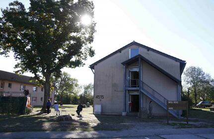 Germania, profughi all'ex base americana di Heidelberg 18