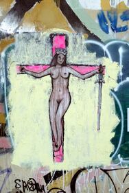 Milano, nuove provocazioni dell'artista Cristina Donati Meyer sui femminicidi 7
