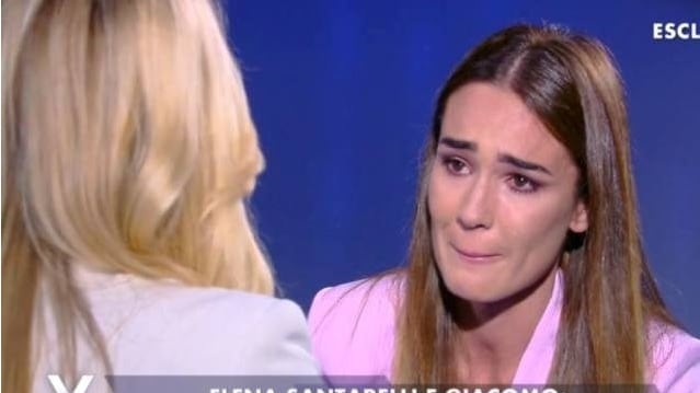 La Santarelli parla del tumore del figlio: "È la prova più difficile della vita". E la Toffanin si commuove