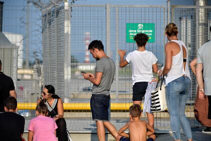 Cristiano Ronaldo arriva all'aeroporto di Caselle 8