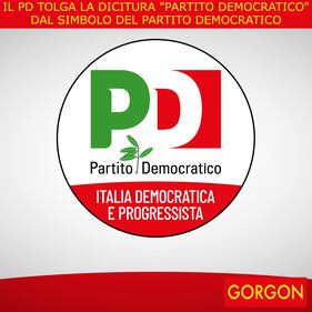 Ecco la satira del giorno. Il PD tolga quel simbolo 1