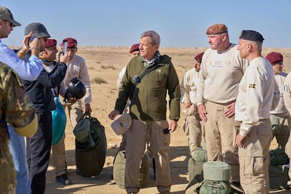 El Alamein-deserto egiziano