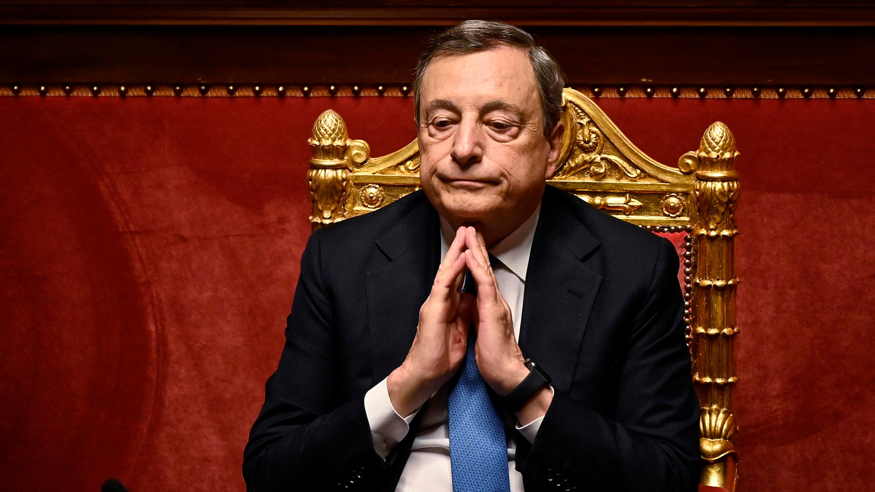 Draghi un'ora da Mattarella: cosa può succedere adesso