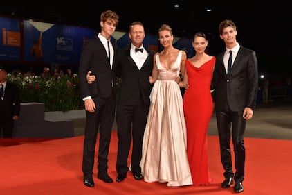 Rocco Siffredi e famiglia alla Mostra del Cinema di Venezia 11