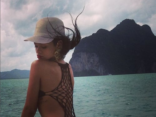 Rihanna, sexy bikini
