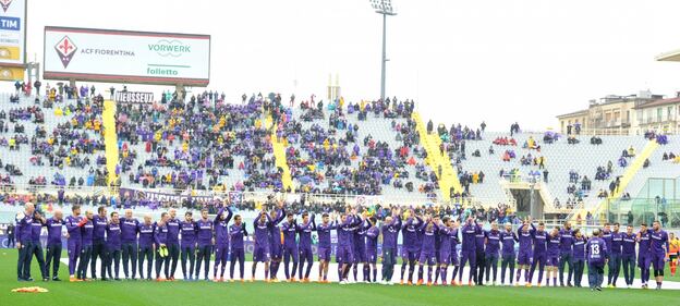 L'omaggio della Fiorentina a Davide Astori 1