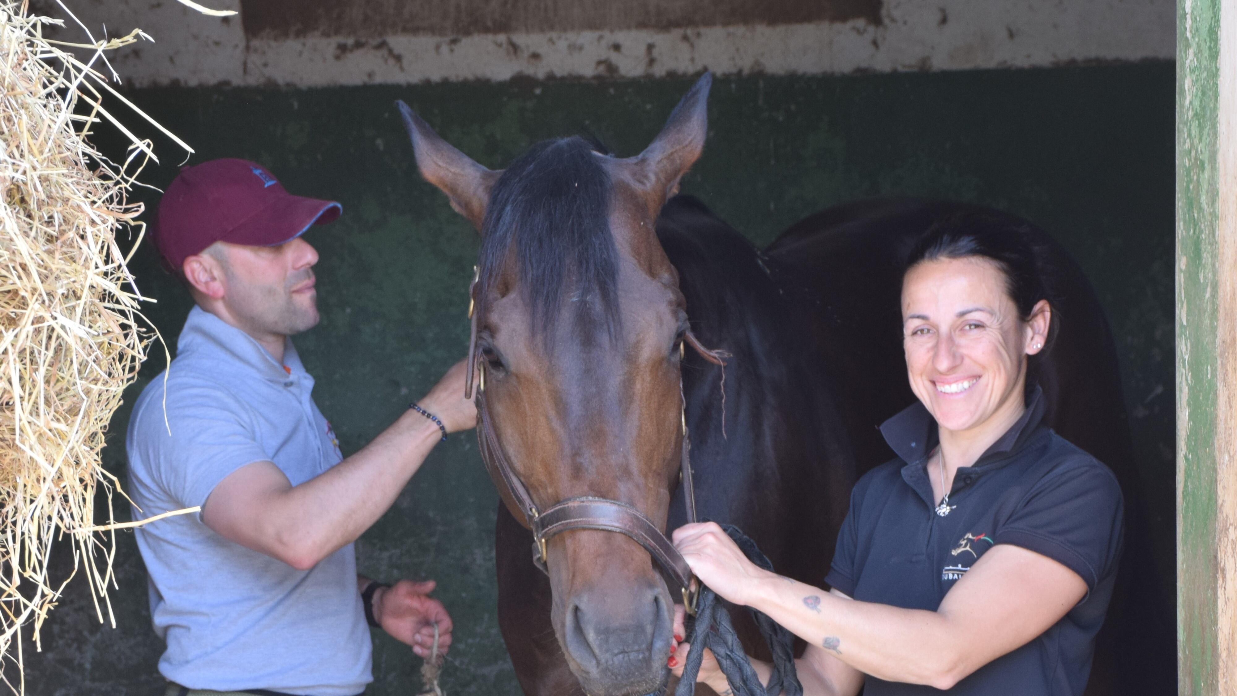 Pierantonio Convertino ed Elisabetta Marcialis, segni particolari: l'amore per il galoppo