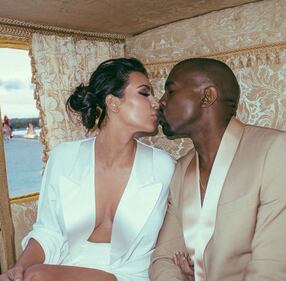 Kim Kardashian e Kanye West, il loro primo anno di nozze 2