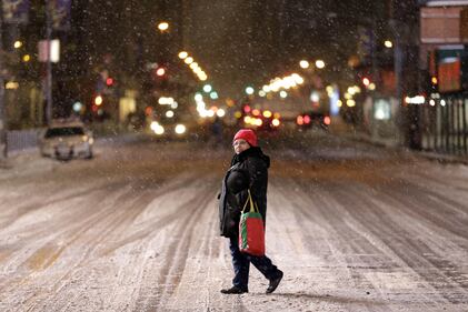 New York deserta per la tempesta 9