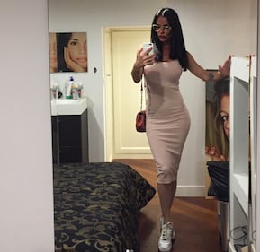 Antonella Mosetti, lato b hot in costume 22