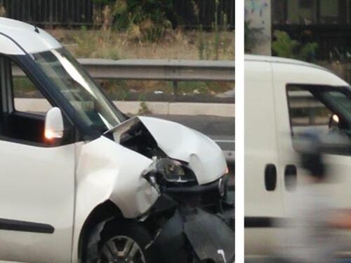 Incidente per schivare il rom ubriaco: così attraversano in tangenziale