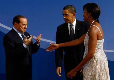 Silvio Berlusconi e le più alte cariche della politica estera 20