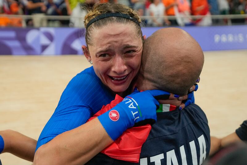 Chiara Consonni lacrime Parigi 2024