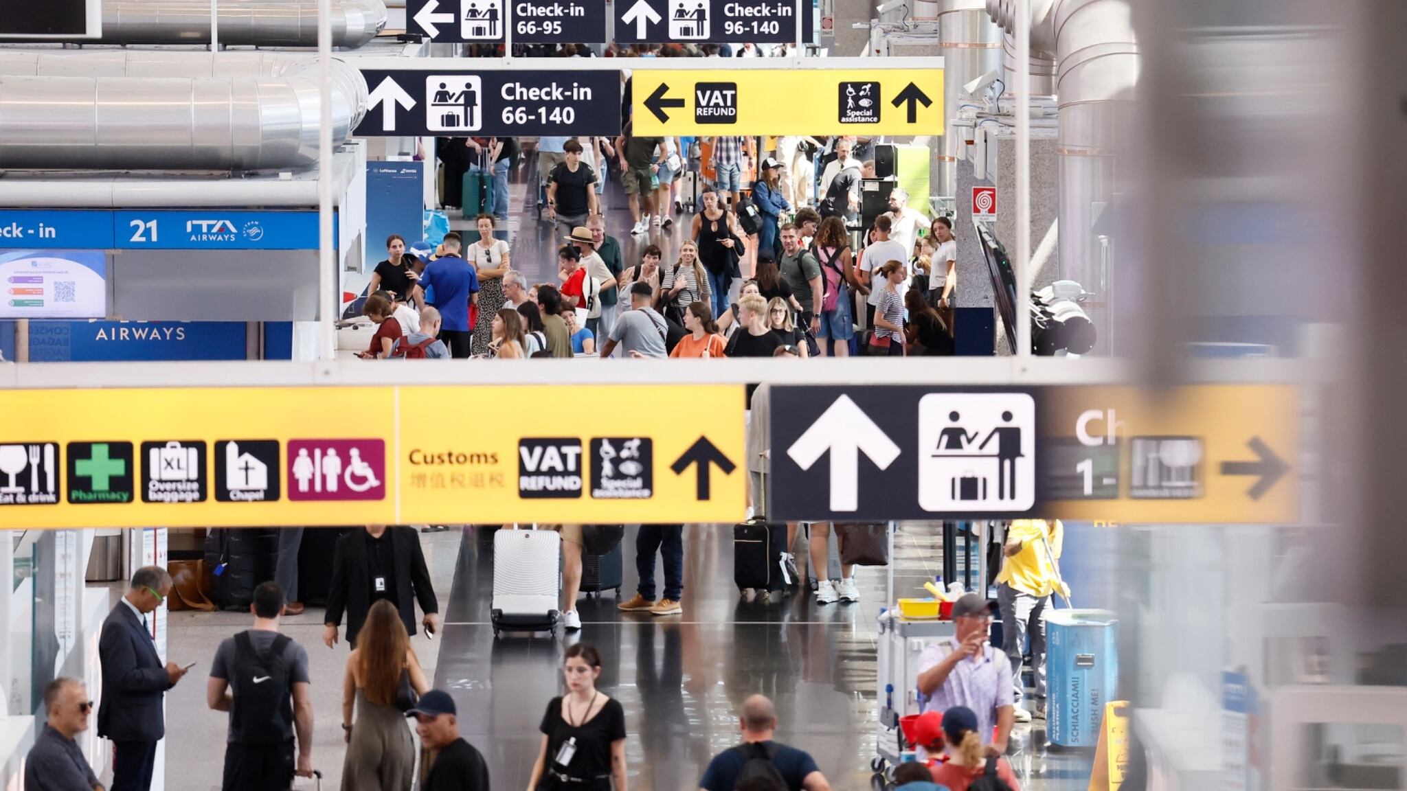 Fiumicino eletto miglior aeroporto d'Europa: lo scalo di Roma vince l'Aci Europe Award 2026