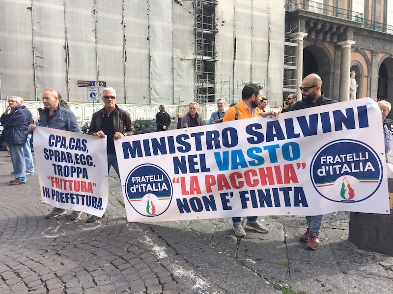 Salvini a Napoli: le voci della piazza 1