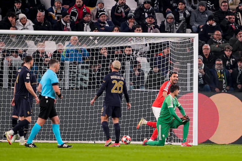 Juventus Benfica Pavlidis gol