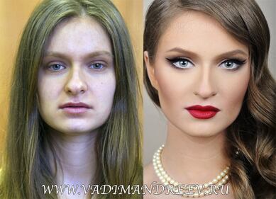 Vadim Andreev: il make-up artist dei miracoli "Before and after" 7