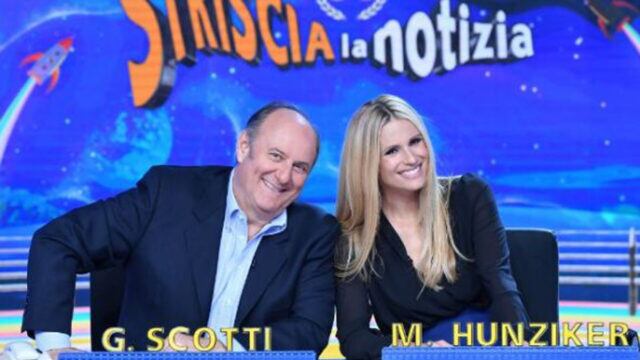 Gerry Scotti sbaglia dopo il concorrente e Hunziker lo castiga