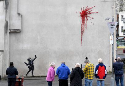 Il 'biglietto' di San Valentino di Banksy 6