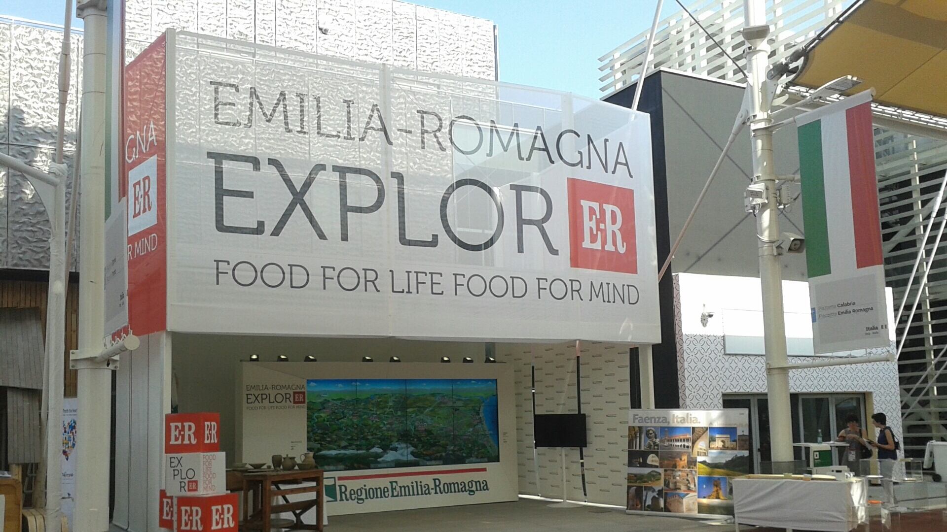 L'Emilia Romagna a Expo: piazzetta su Cardo e eventi fino al 31 ottobre