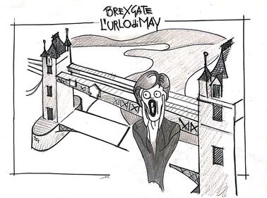 La vignetta del giorno - L'urlo della May 1