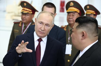 L'incontro tra Putin e Kim Jong Un al cosmodromo di Vostochny in Russia 3
