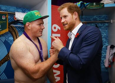 Il Principe Harry al Rugby World Cup  8