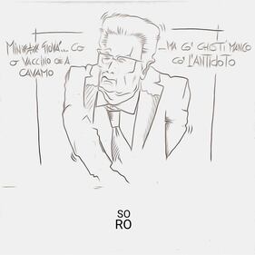 La vignetta del giorno: Mattarella avanza dubbi sulla tenuta del Governo 1