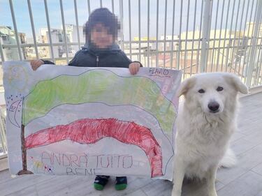 "Andrà tutto bene", il messaggio di speranza dei bimbi italiani 5