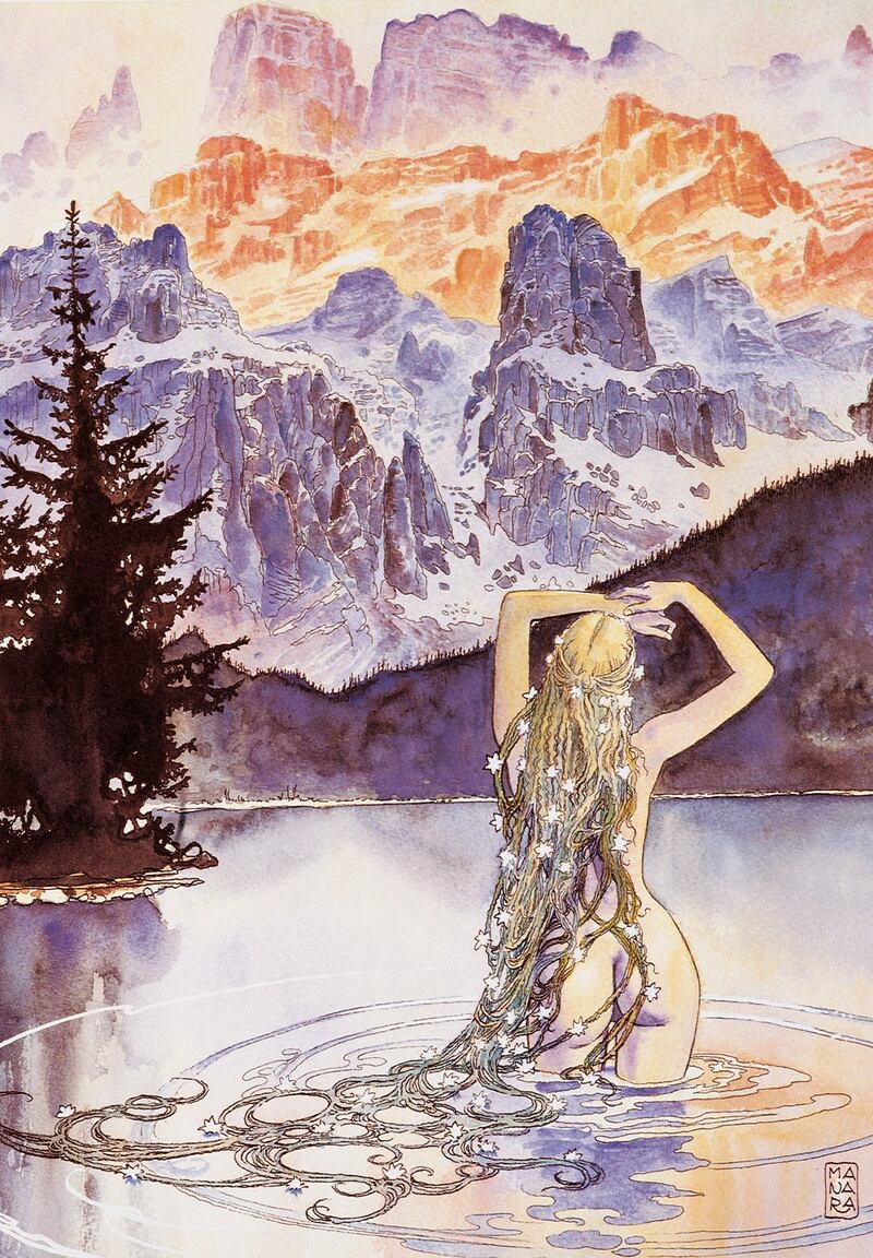 Le donne di Milo Manara su Facebook 24