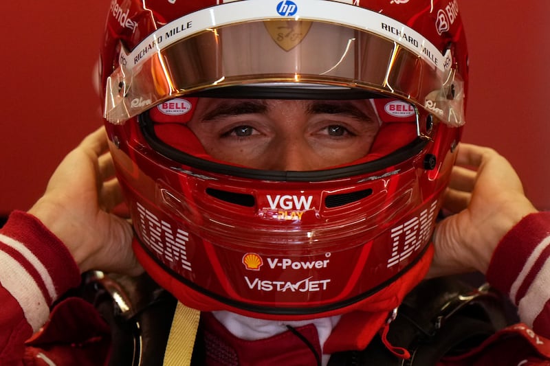 F1 Imola Q2 Leclerc box
