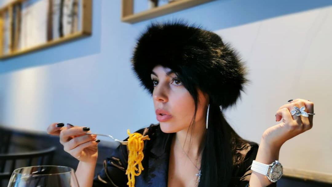 Georgina Rodriguez da urlo sulla neve