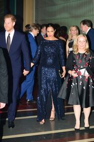 Meghan Markle raggiante col pancione: foto 8