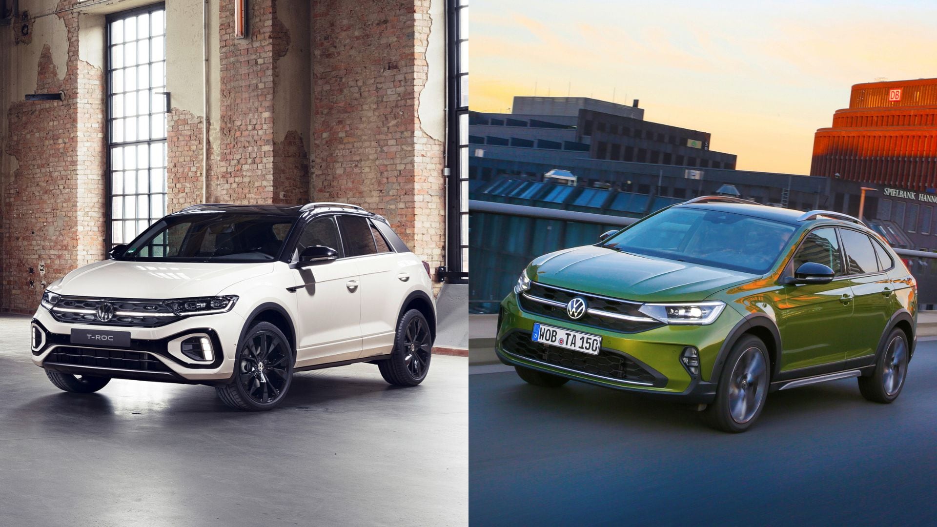 Volkswagen T-Roc vs Taigo: caratteristiche e differenze. Quale scegliere?