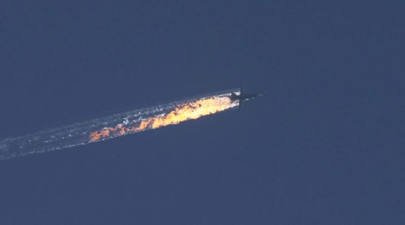 Il caccia russo abbattuto 2