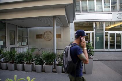 Allarme bomba al consolato Usa 6