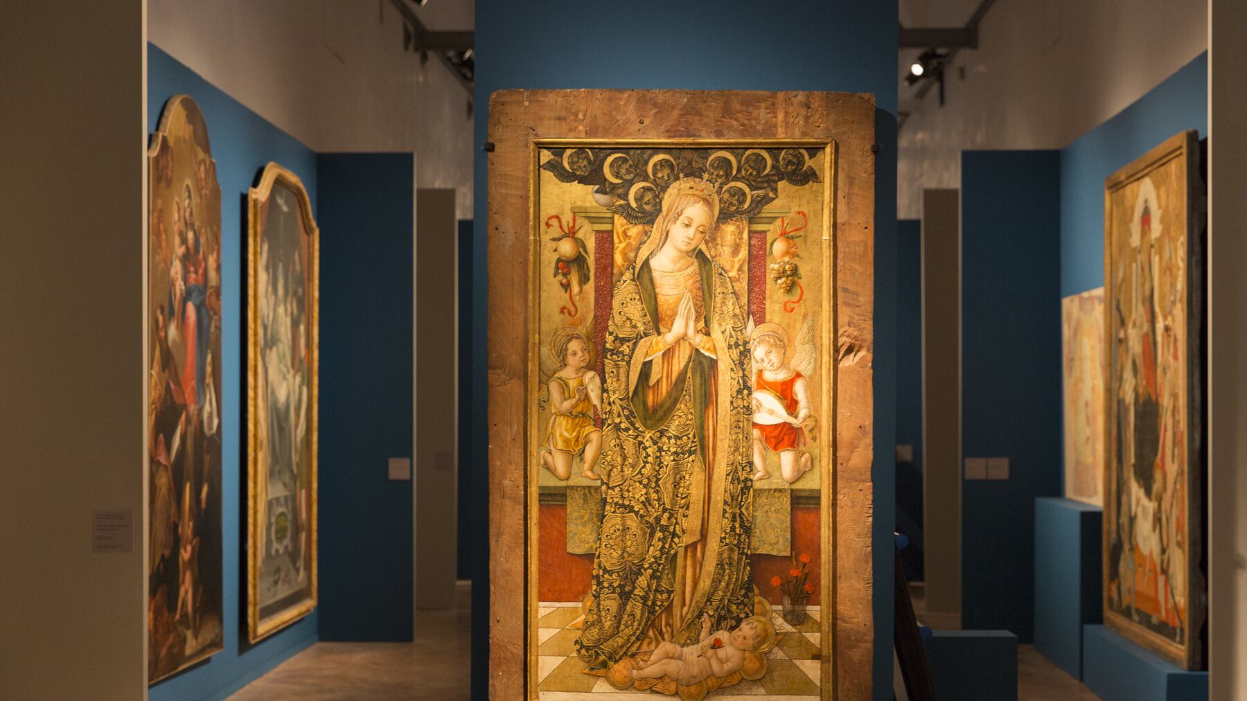 In mostra i grandi dipinti miracolati dal terremoto