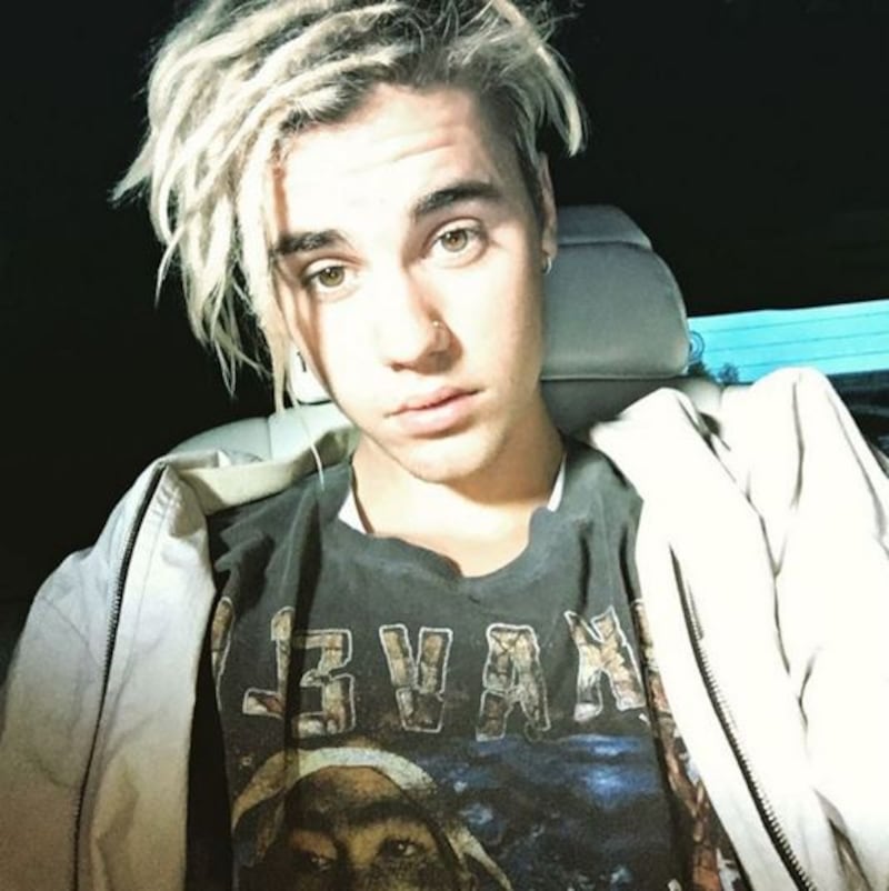 Justin Bieber con i dreadlocks 2