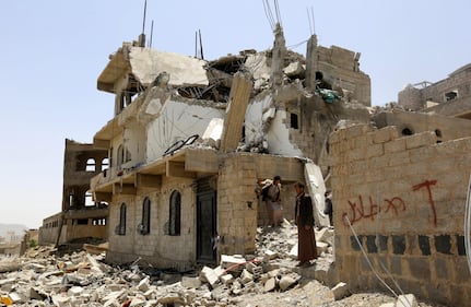 Guerra in Yemen, gli effetti dei bombardamenti dell'Arabia Saudita 5