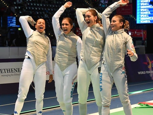 Mondiali di scherma, oro per il fioretto femminile a squadre