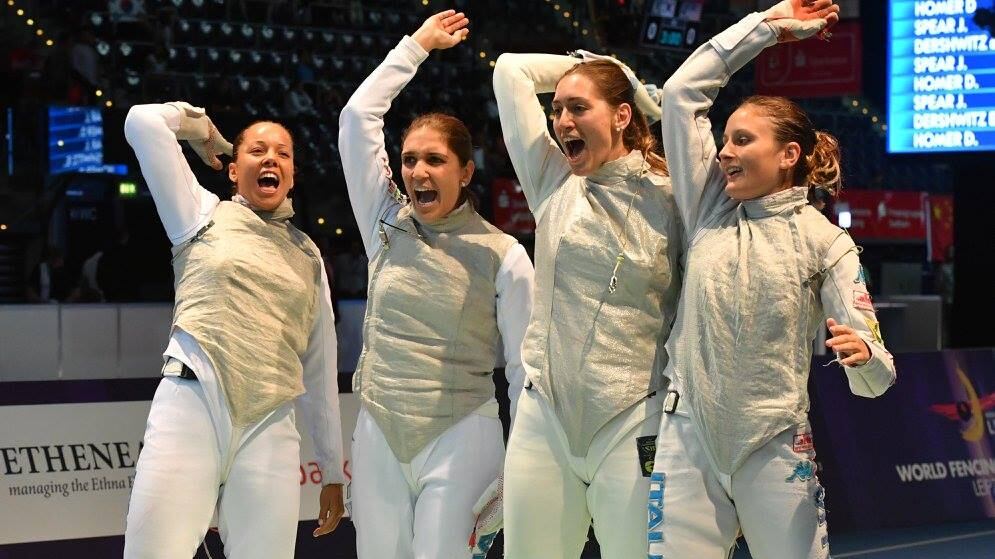 Mondiali di scherma, oro per il fioretto femminile a squadre