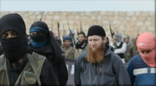 al-Shishani, leader dei ceceni in Siria 1