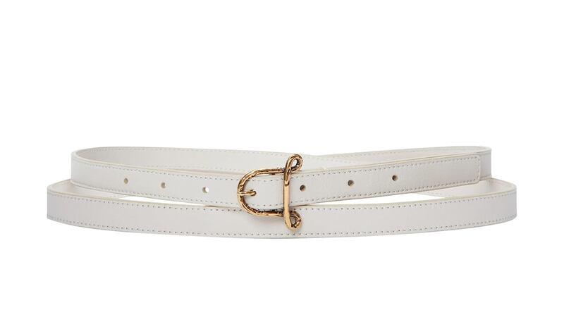 Cintura Altuzarra in pelle avorio