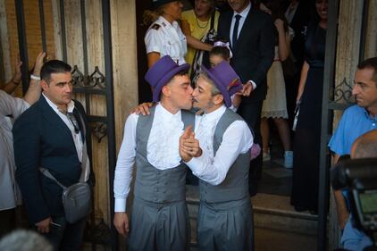 La prima unione civile celebrata a Roma 4