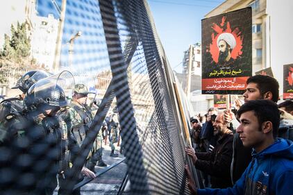 Proteste dopo l'uccisione di Nimr al Nimr 7